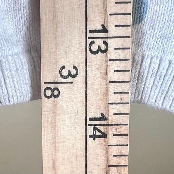 H&M Girls Gray Knit Polka Dot Crewneck Sweater 4-6Y - Picture 9 of 10